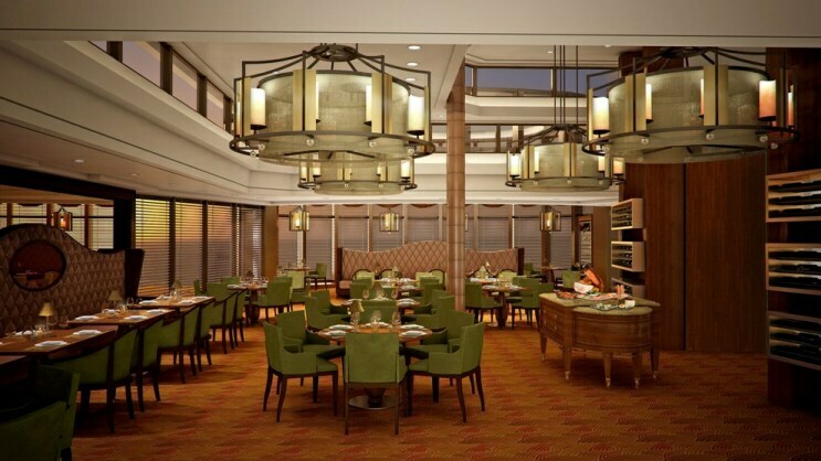The new Tuscan Grille on Celebrity Constellation