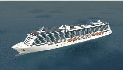 A rendering of NCL's new ships.