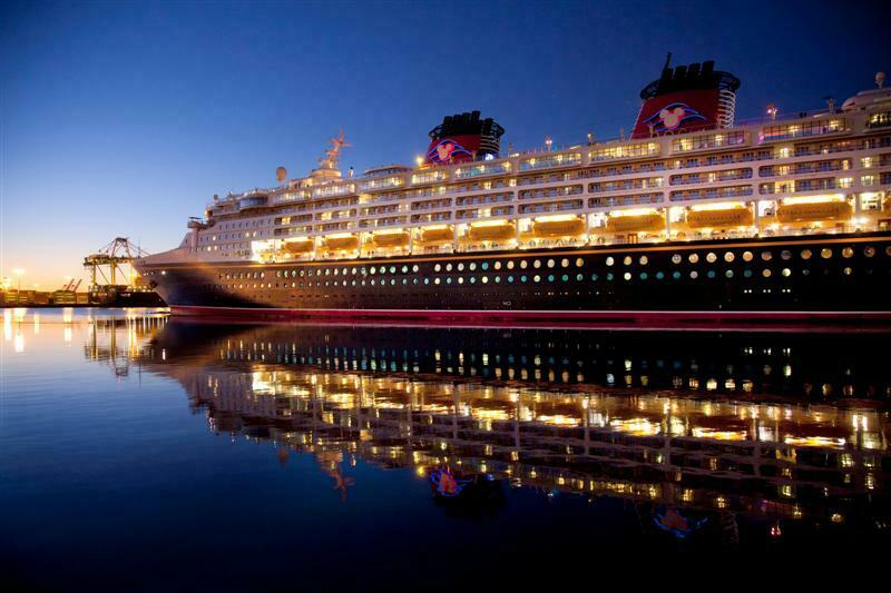 The Disney Wonder in LA