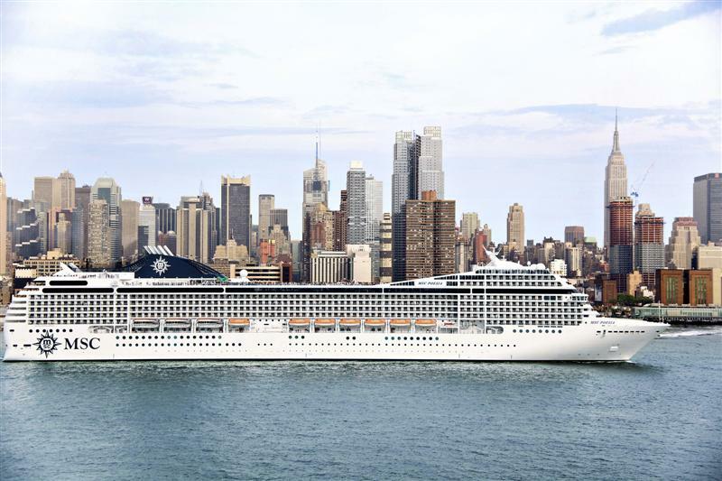 MSC sails from New York on Canada/New England routes in the fall