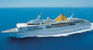 The Voyager is among the smaller, older Costa ships