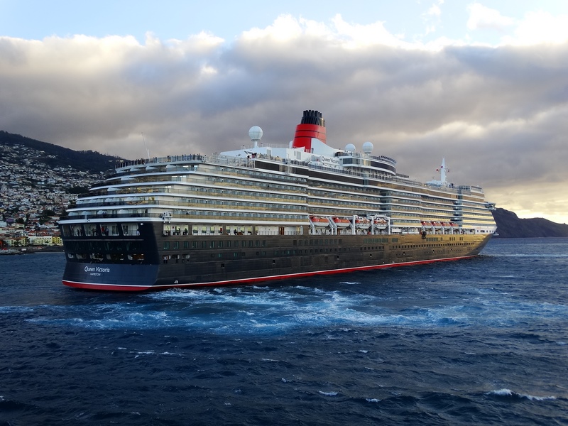 The Queen Victoria sails for the Cunard Line brand. (photo: Sergio Ferreira)