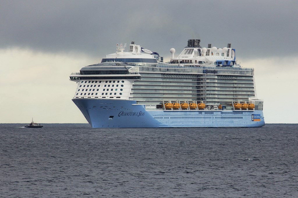 The Quantum will lead Royal Caribbean's fleet in China when she positions there this summer.