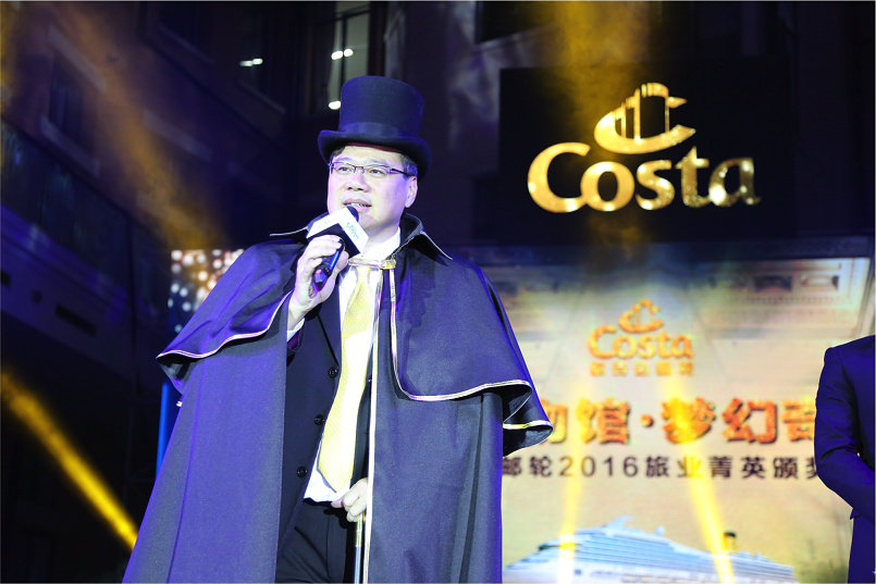 Buhdy Bok at the ceremony
