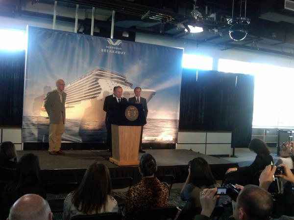Norwegian Breakaway to Sail from New York Year-Round