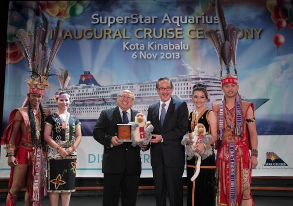 SuperStar Aquarius Celebrates New Homeport at Kota Kinabalu