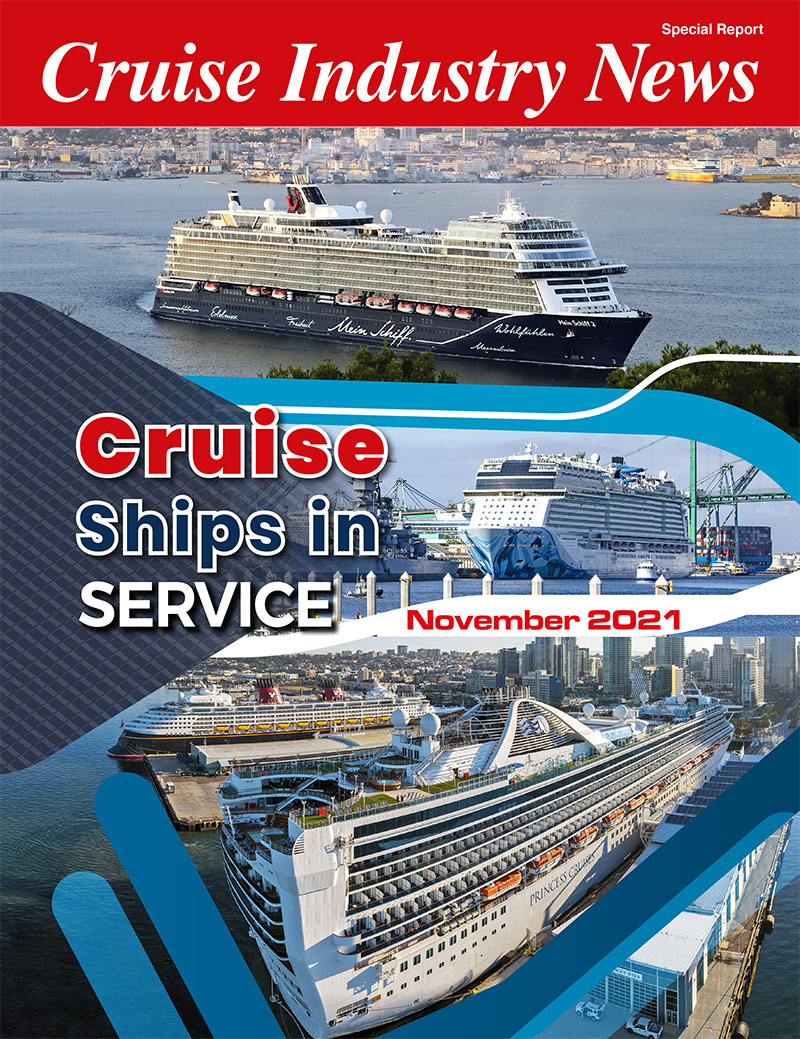 Cruise Ships in Service (Nov. 2021)