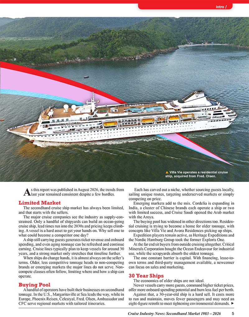 2026 Cruise Ship Secondhand Market Report - Image 4