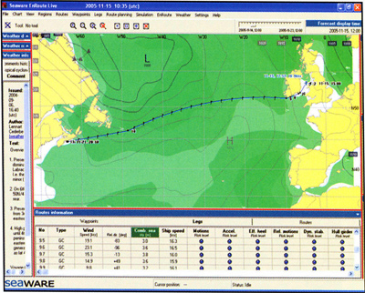 Weather routing software 