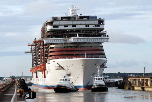 Norwegian’s Biggest Freestyle Cruising Ship Celebrates Major Construction Milestone