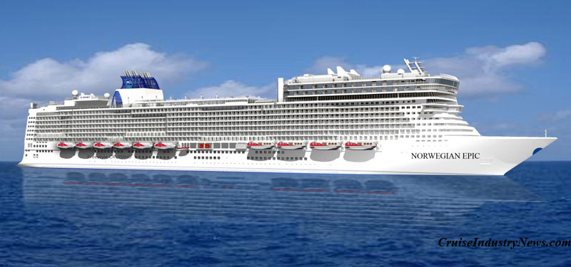 Currently under construction at STX Europe in St. Nazaire, France, the contemporary, balcony-rich, 19-deck ship will be 1,068 feet long, 133 feet wide, with a draft of 28.5 feet when completed in May 2010.