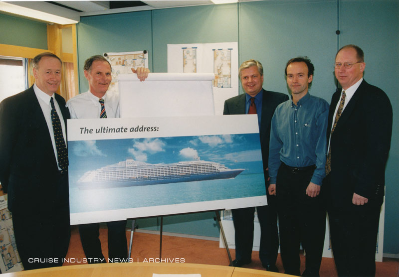 From left: Heige Naarstad, one of the founders of ResidenSea; Atle Bergshaven, chairman of the board; Henning Oglaend, board member; Knut Kloster, Jr., founder and principal ower; and Gudmund Ronningen, CEO.