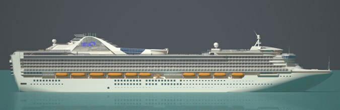 Grand Princess rendering