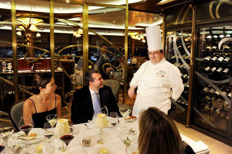 At Disney Cruise Line, Ozer Balli, vice president of hotel operations, described the line’s new specialty restaurant Remy as Disney’s premier dining option, reflecting not just the price of $75 (not including wine pairing), but also the attention to detail and quality of ingredients.