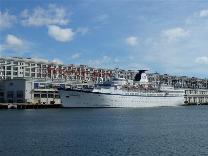 Princess Danae opened Boston's 2011 cruise season