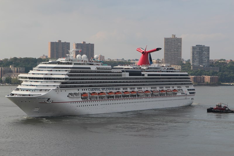 The Carnival Splendor is leaving New York for Miami. (photo: Cruise Industry News)