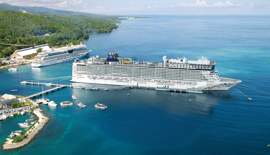 Jamaica has recently upgraded Ocho Rios and has big plans in Montego Bay.