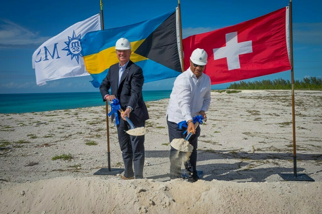 Breaking ground on Ocean Cay