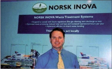 Charles Sciullo sales and service manager Norsk Inova