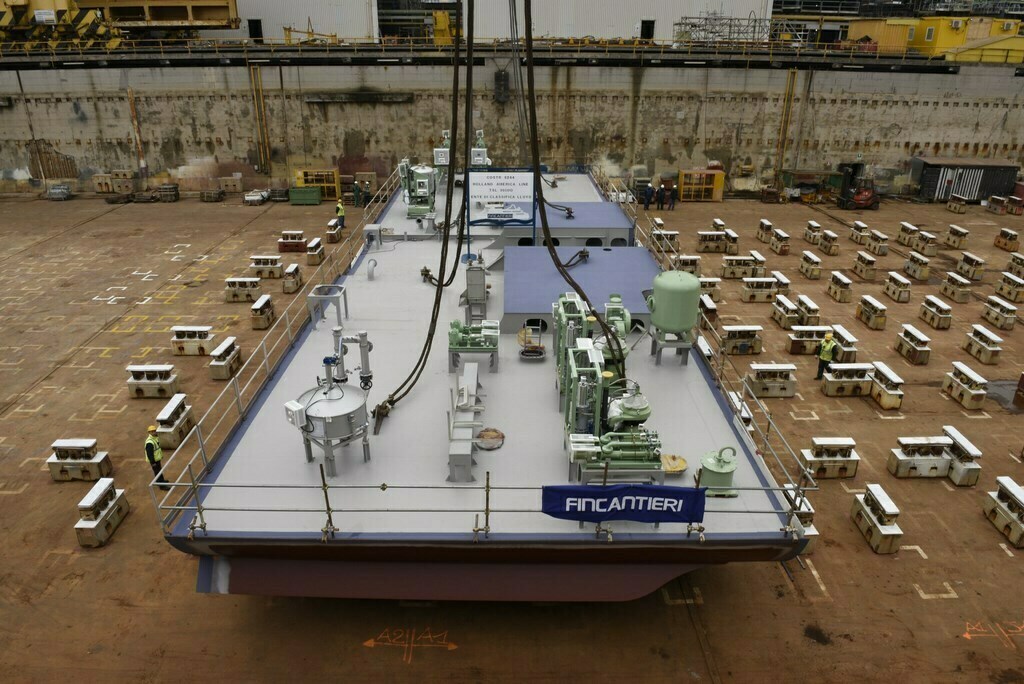 Keel Laid for Nieuw Statendam at Fincantieri