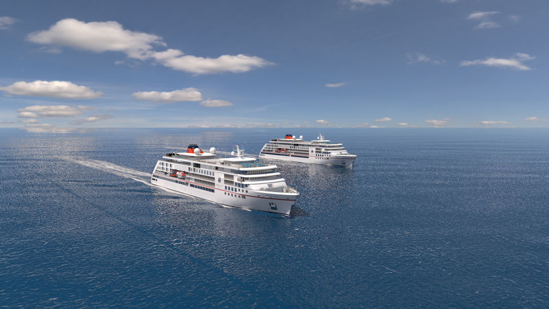 Rendering of new Hapag-Lloyd Expedition Ships