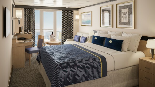 Britannia Club Stateroom Rendering