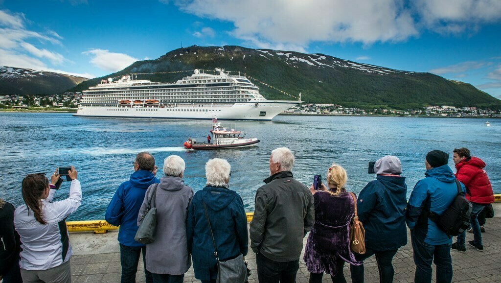 VIKING SKY TROMSO CHRISTENING