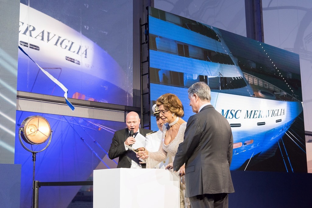 MSC Meravigiia Ceremony
