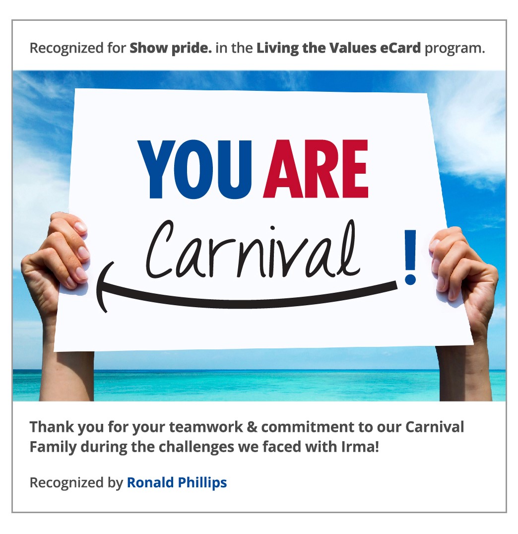 Carnival E-card