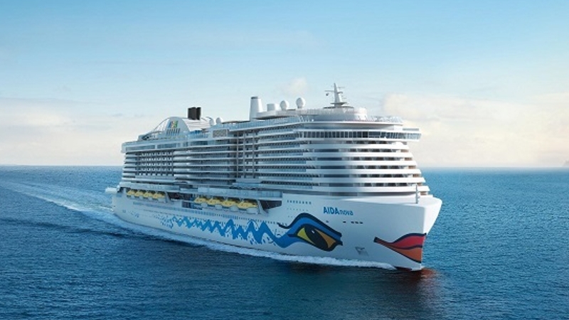 The AIDAnova will be the first cruise ship to sail on LNG.