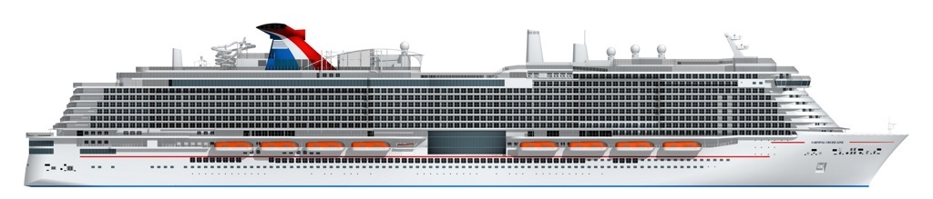 Carnival LNG Ship Rendering