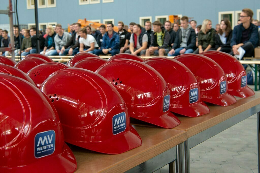 Trainees at MV Werften