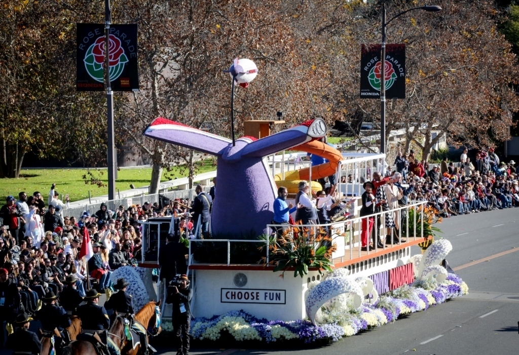 Carnival Rose Parade Float