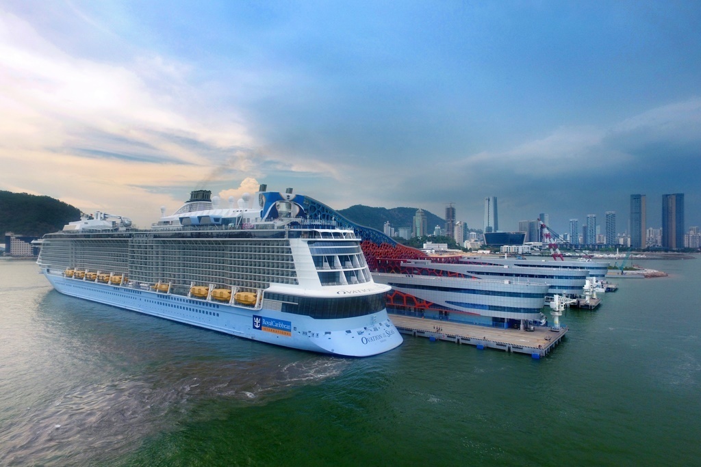 Royal Caribbean Ship in Shenzhen