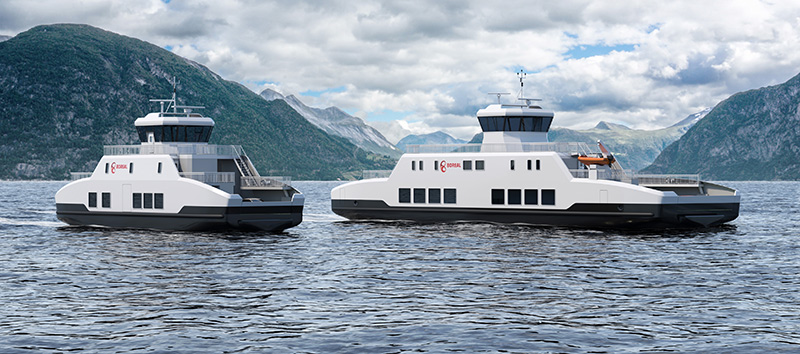 The two zero-emissions battery powered ferries have been custom designed for Boreal Sjö by Wärtsilä.