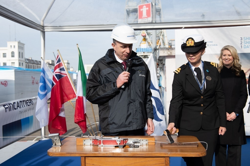 Princess Ceremony at Fincantieri