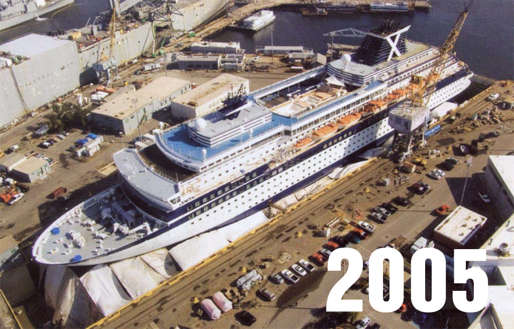 MV Zenith at Detyens