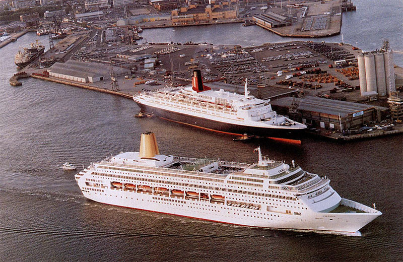 Oriana and the Queen Elizabeth Ii