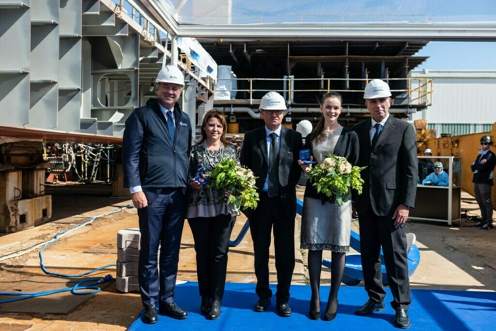 MSC Seashore Keel Laying
