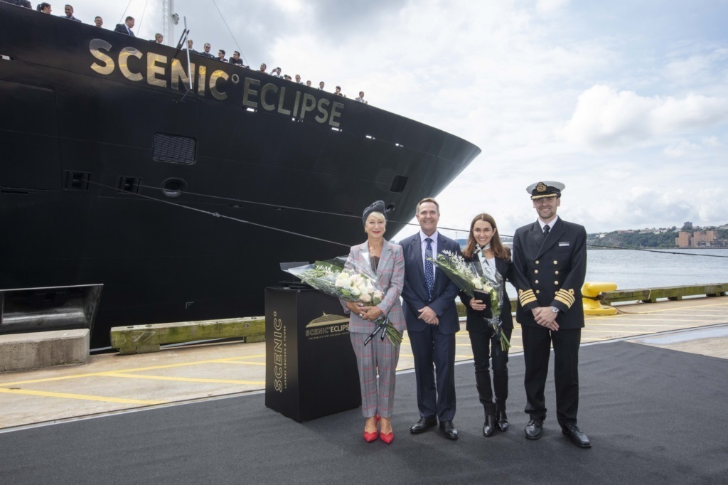Scenic Eclipse Christening