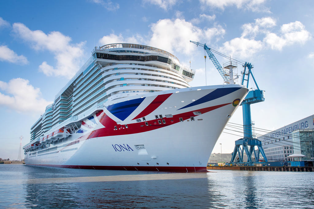 P&O Iona at Meyer Werft