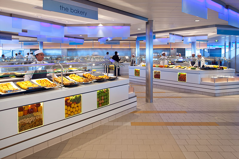 Oceanview Cafe on Celebrity Cruises