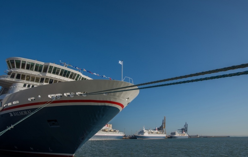 Fred. Olsen Fleet in Cadiz