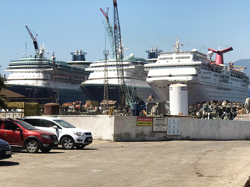 Cruise Ship Scrap