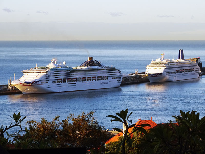 The P&O Oceana and Oriana have both left the fleet.