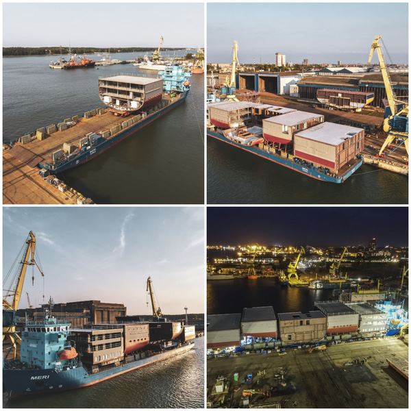 Blocks for Swan Hellenic Newbuild