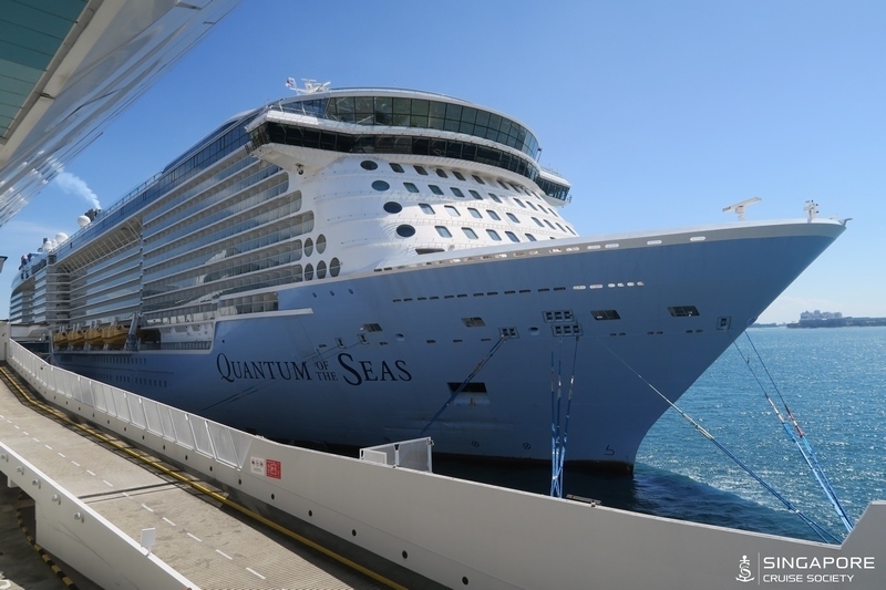 Quantum of the Seas at Marina Bay