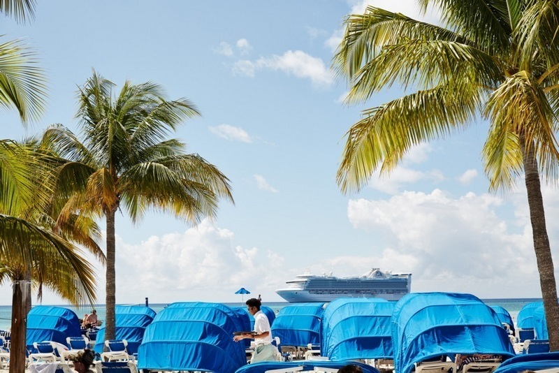 Caribbean Princess at Princess Cays