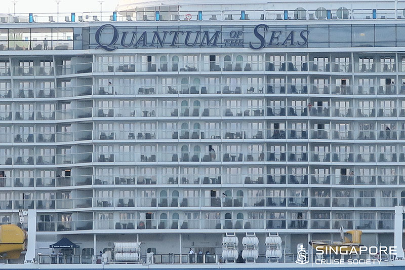 Quantum of the Seas Back in Singapore