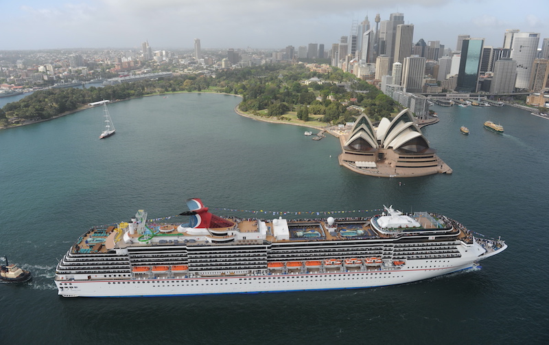 The Carnival Spirit in Sydney, Australia